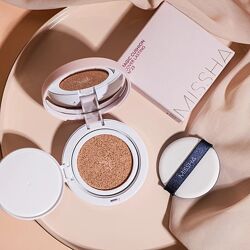 Кушон Missha Magic Cushion Cover Lasting SPF50 PA Ідеальний тональний засіб