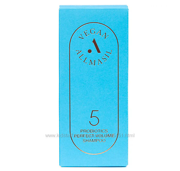 ALLMASIL 5 Probiotics Perfect Volume Shampoo шампунь для обєму волосся 