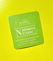 Сироватка з ніацинамідом Cos De BAHA Niacinamide 10 Serum пробник оригінал