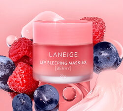 Laneige Lip Sleeping Mask EX Berry зволожуюча нічна маска бальзам для губ
