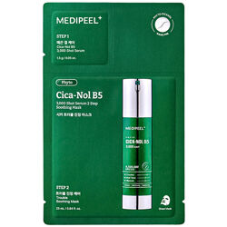 Двофазна маска MEDIPEEL Phyto Cica-Nol B5 3000 Shot Serum 2 Step Mask 