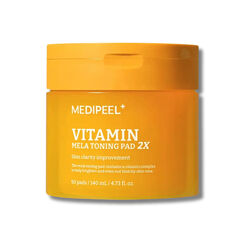 MEDIPEEL Vitamin Mela Toning Pad 2X тонізуючі пілінг педи з ніацинамідом