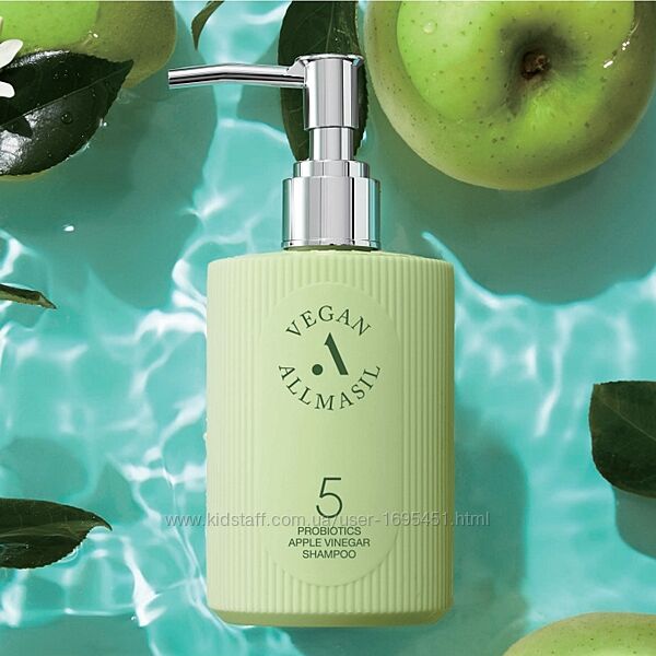 ALLMASIL 5 Probiotics Apple Vinegar Shampoo шампунь проти лупи 