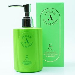 Шампунь з яблучним оцтом ALLMASIL 5 Probiotics Apple Vinegar Shampoo 