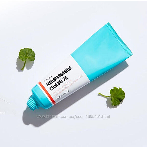 Apieu Madecassoside Cica Gel 2X гель для обличчя на основі центелли 