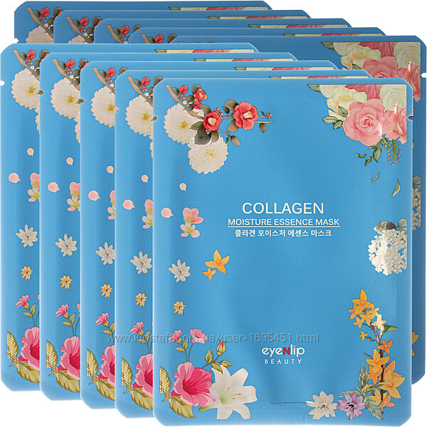 Eyenlip Collagen Moisture Essence Mask маска для обличчя з колагеном Корея