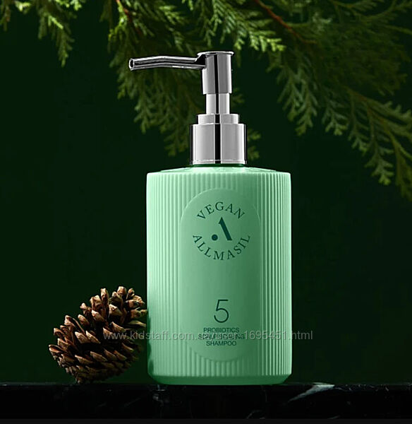 Шампунь ALLMASIL 5 Probiotics Scalp Scaling Shampoo з пробіотиками 