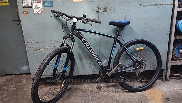 Продам велосипед алюмінієвий Crosser Inspiron 29 рама 22.