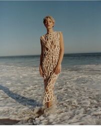 Платье из кружева кроше zara, p. xs-s-m