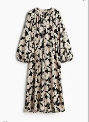 Платье в цветочный принт H&M, p. l-xl