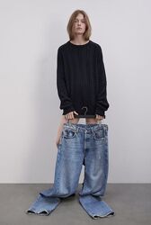 Джинси zara relaxed fit limited edition, p. xl-xxl