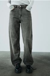 Джинсы от zara girlfriend mid rise regular length, pl