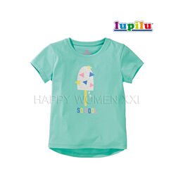 2-6 лет футболка для девочки Lupilu детская хлопковая футболочка дитяча 