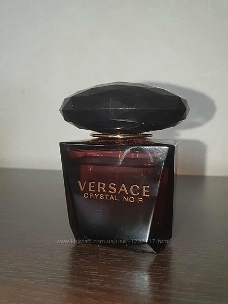 Парфуиована вода Crystal Noir від Versace залишок 25 мл з 30 мл