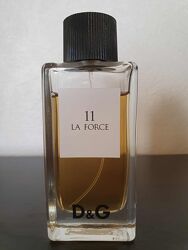 Туалетна вода d&g anthology la force 11 dolce&gabbana залишок 83 мл з 100 м
