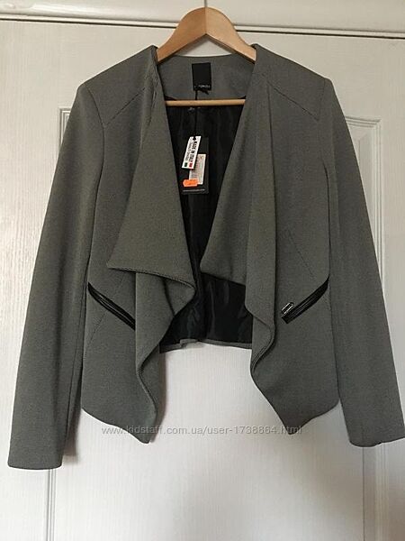Пиджак серый меланжевый, брендовый италия coconuda код С1858