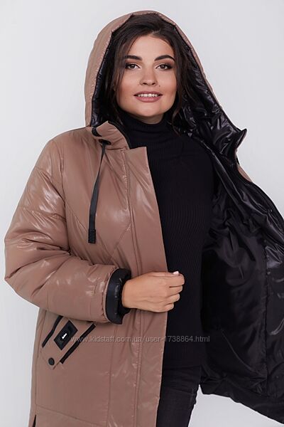 Куртка женская демисезонная с капюшоном размеры 50