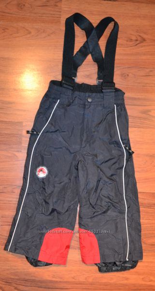 Теплые зимние штаны C&A р. 92 см, цвет черный