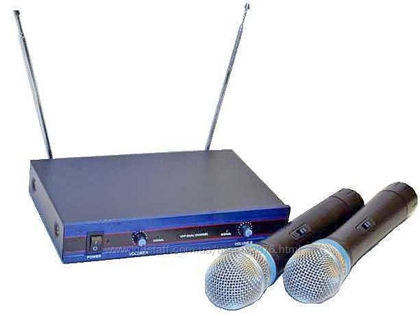 Радиосистема Sennheiser EW-100 2 радио микрофона sm 58 шуры для школ, ведущ
