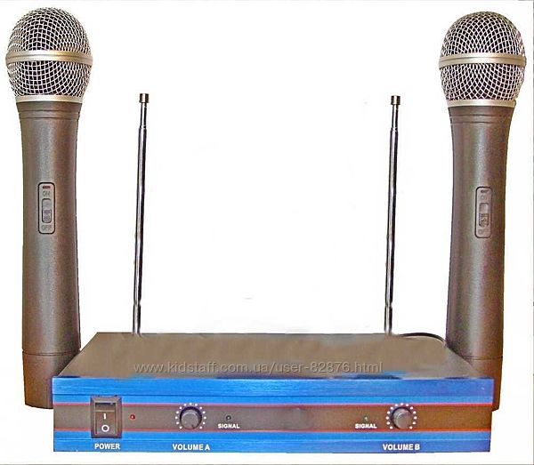 Yamaha YM-1000 VHF PRO радиосистема 2 радиомикрофона