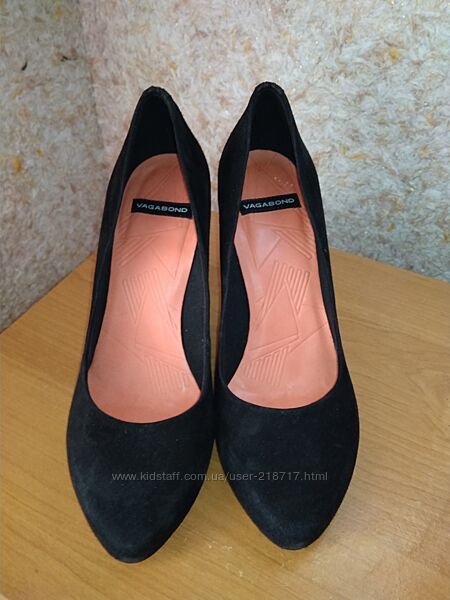 Туфли женские Vagabond замшевые размер 37 по стельке 24 см