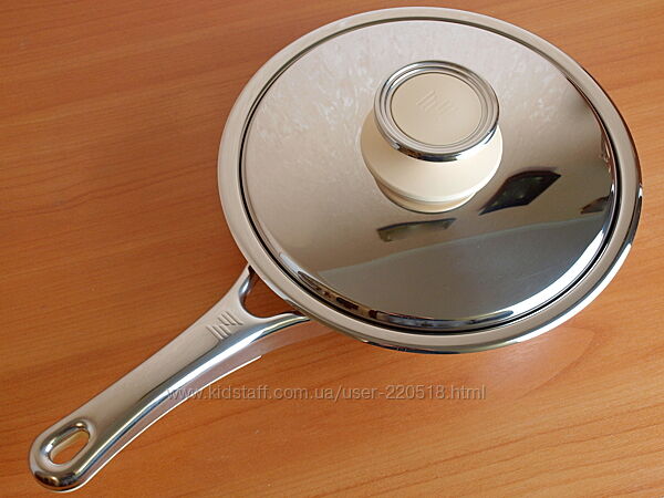 Сковорода - гриллер 20 см 1,2 л с крышкой новая Цептер Zepter оригинал