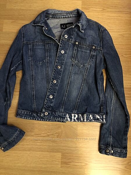 Джинсовый пиджак Emporio Armani размер 10