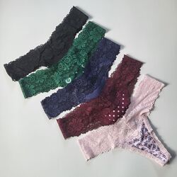 Бавовняні трусики стрінги Victoria&acutes Secret