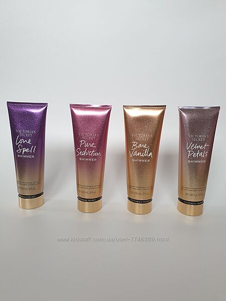 Лосьйон, крем з класичної серії shimmer Victoria&acutes Secret