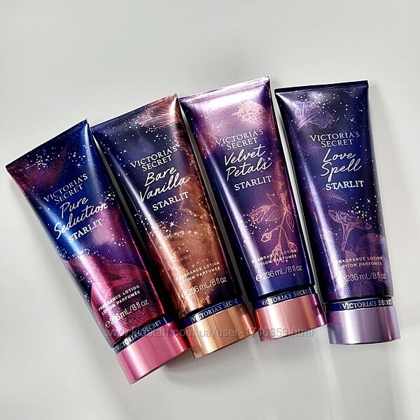 Лосьйон, крем з серії Starlit Victoria&acutes Secret