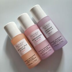Дезодорант Coconut Milk & Rose, Pomegranate & Lotus, Lavender & Vanilla