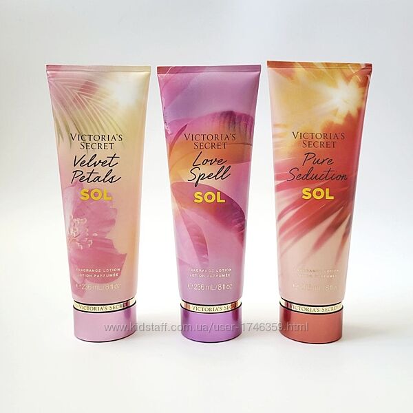 Лосьйон, крем з колекції sol Victoria&acutes Secret