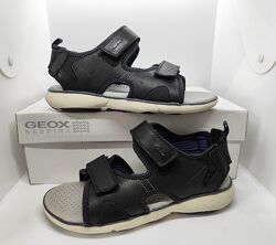 кожаные дышащие сандалии Geox оригинал