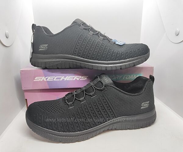 Легкие дышащие кроссовки слипоны Skechers оригинал