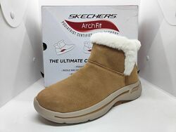 кожаные ботинки угги полусапожки Skechers Arch Fit оригинал 