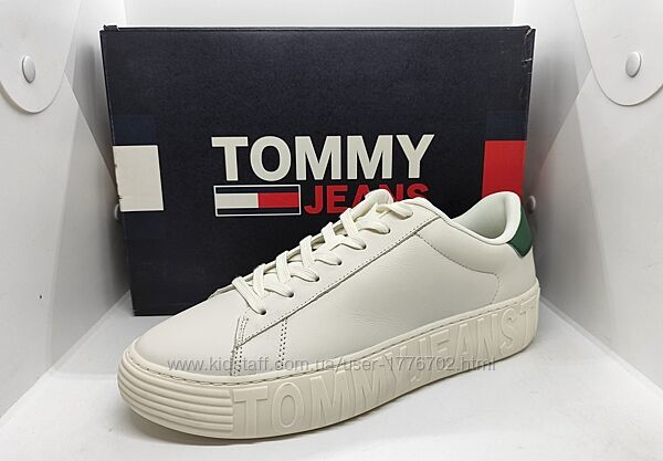 Кожаные кроссовки кеды Tommy Hilfiger оригинал 