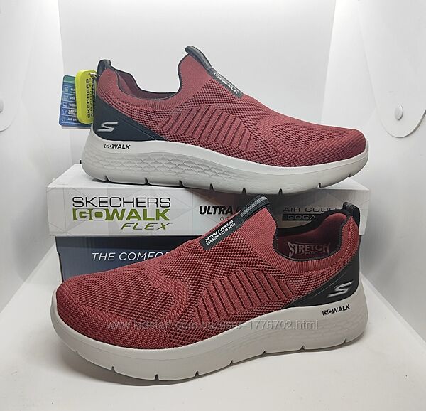 стрейч кроссовки слипоны Skechers Go Walk оригинал 