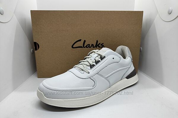 кожаные кроссовки кеды полуботинки Clarks оригинал