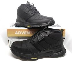 Кожаные водоотталкивающие ботинки кроссовки Skechers Goodyear оригинал