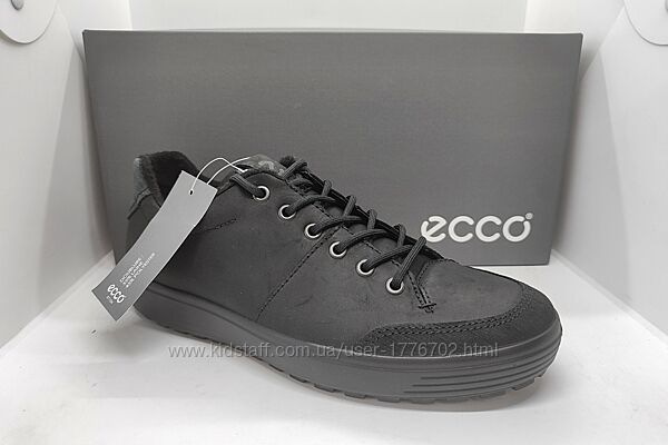 Кожаные теплые кроссовки кеды Ecco Soft 7 Tred оригинал