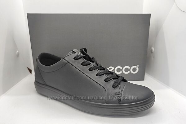 Кожаные кроссовки кеды Ecco Soft 7 оригинал 