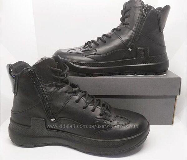 Кожаные ботинки  Ecco оригинал оригинал