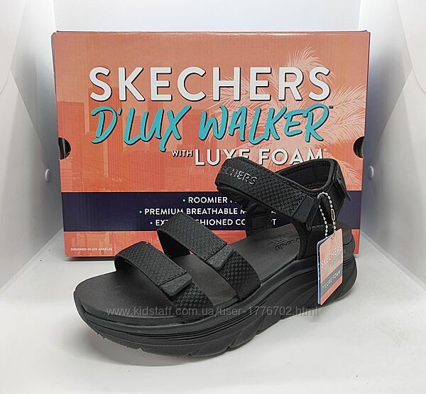стильные сандалии босоножки Skechers D&acuteLux Walker оригинал