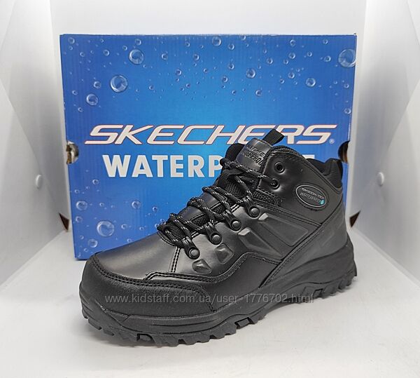 кожаные водонепроницаемые ботинки Skechers оригинал