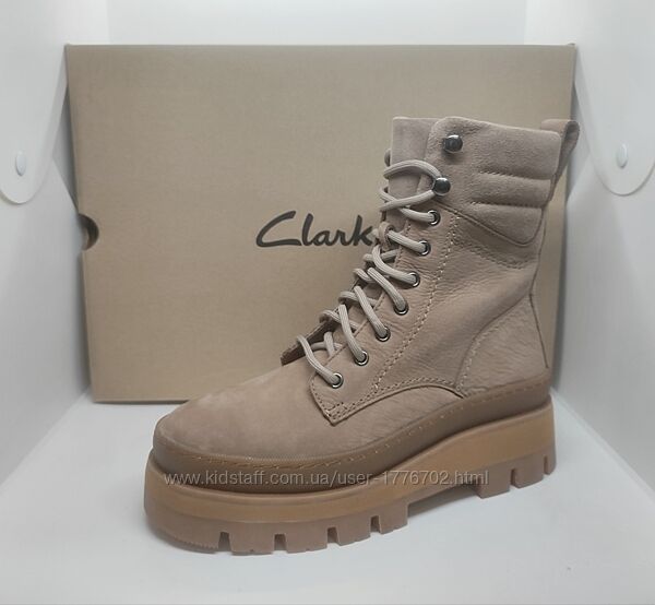Кожаные ботинки Clarks оригинал 