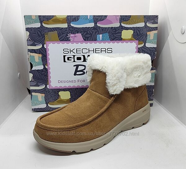 Замшевые водоотталкивающие ботинки Skechers оригинал 