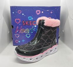 Теплые ботинки Skechers Lights оригинал