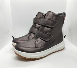 кожаные зимние ботинки Ecco оригинал
