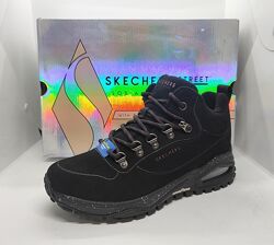 Замшевые теплые ботинки Skechers Uno Trail оригинал