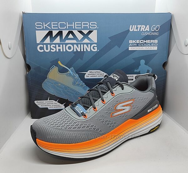 кроссовки Skechers Go Run Max Cushioning Goodyear оригинал